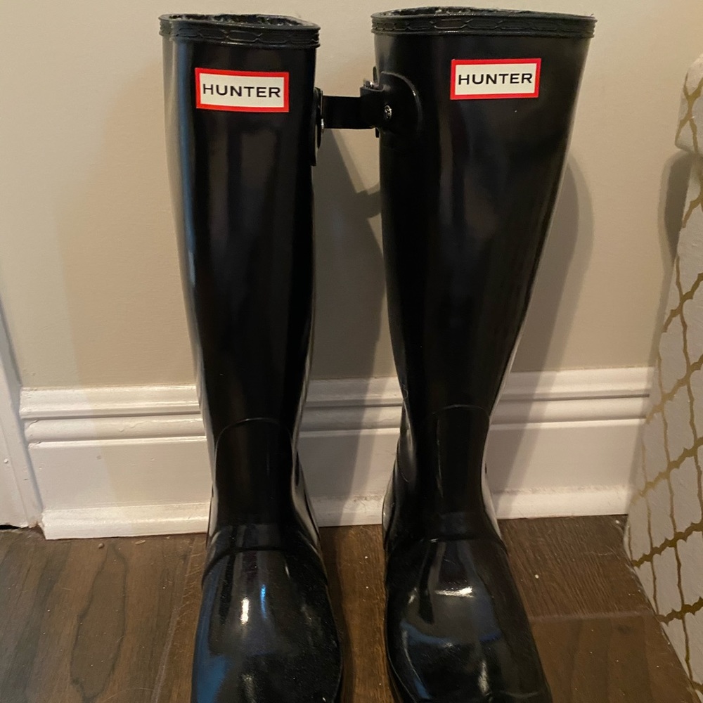 Black Hunter Boots